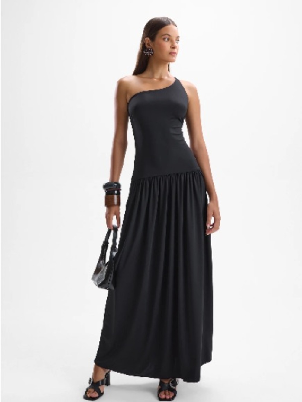 Cin Cin MARAIS MAXI DRESS - BLACK